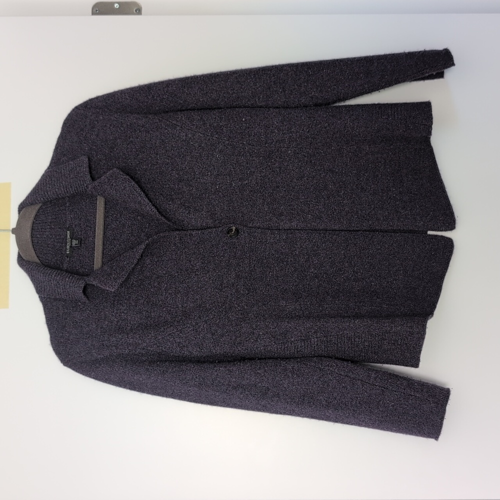 Eileen Fisher Dark Purple Lightweight Jacket